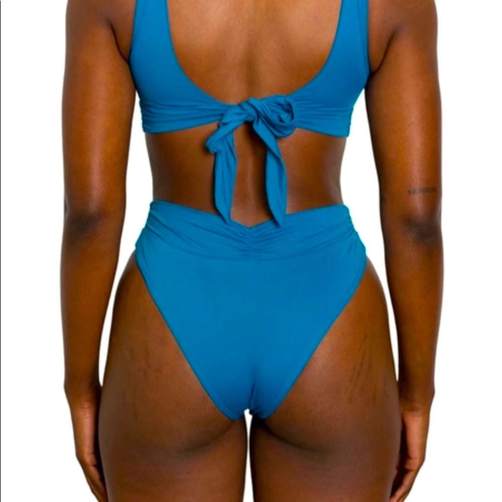 Riot Swim Bixi Top & Pico Bottom Teal